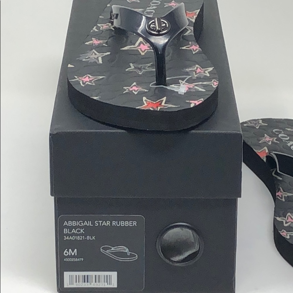 Nwt Coach Abbigail star sandals - Picture 8 of 9